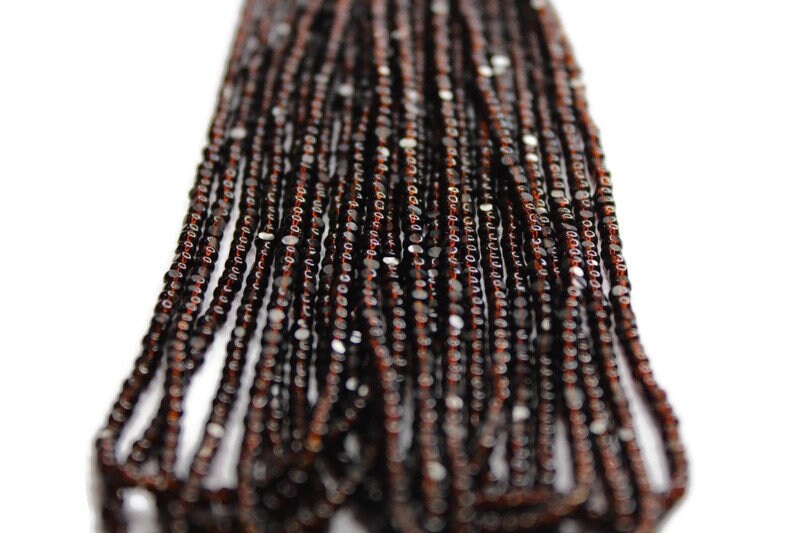 11/0 Charlotte true Cut Beads Transparent Brown (2 Perfect Facets) 10/20/50/250/500 Grams, Embroidery Material, Jewelry Supply, Premium True Cuts, 10140