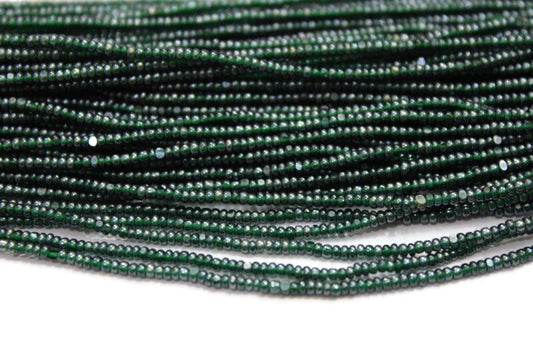 13/0 Charlotte Cut Beads, Tr. Luster Bottle Green, 1/3/5 Hanks, Preciosa Ornella Beads, Embroidery Beads, Craft Supply, Jewelry Findings, 3004.