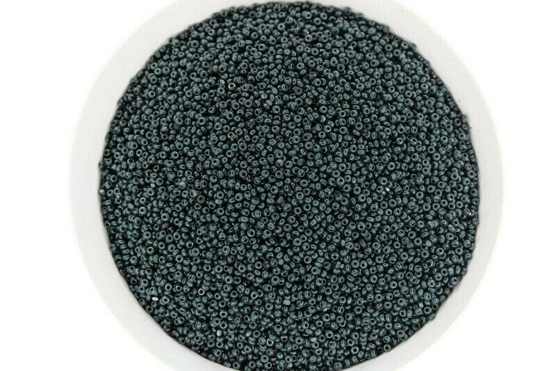 11/0 Charlotte true Cut Beads Op Dark Emerald (2 Perfect Facets)10/20/50/250/500 Grams, Embroidery Material, Jewelry Supply, Premium True Cuts, 53270