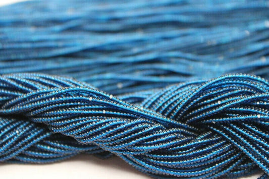 13/0 Charlotte Cut Beads, Tr. Capri Blue, 1/3/5 Hanks, Preciosa Ornella Beads, Embroidery Beads, Craft Supply, Jewelry Findings, 60100.