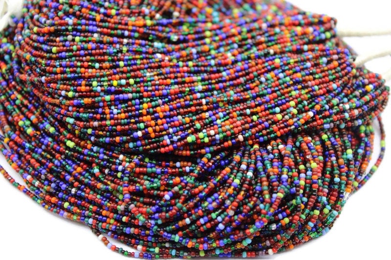 13/0 Charlotte Cut Beads, Mix Color Hank, 1/3/5 Hanks, Preciosa Ornella Beads, Embroidery Beads, Craft Supply, Jewelry Findings.