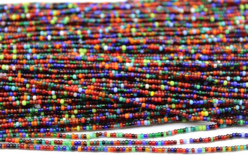 13/0 Charlotte Cut Beads, Mix Color Hank, 1/3/5 Hanks, Preciosa Ornella Beads, Embroidery Beads, Craft Supply, Jewelry Findings.