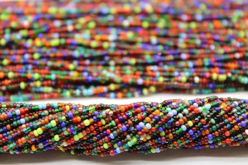 13/0 Charlotte Cut Beads, Mix Color Hank, 1/3/5 Hanks, Preciosa Ornella Beads, Embroidery Beads, Craft Supply, Jewelry Findings.