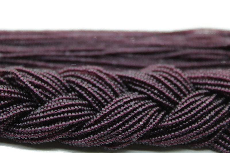 13/0 Charlotte True Cut Beads Tr. Dark Amethyst (2 Perfect Facets) 5/10/20/50/250/500 Grams, Embroidery Material, Jewelry Supply, Premium True Cuts, 20080