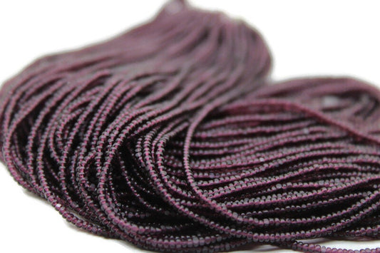 13/0 Charlotte True Cut Beads Tr. Dark Amethyst (2 Perfect Facets) 5/10/20/50/250/500 Grams, Embroidery Material, Jewelry Supply, Premium True Cuts, 20080