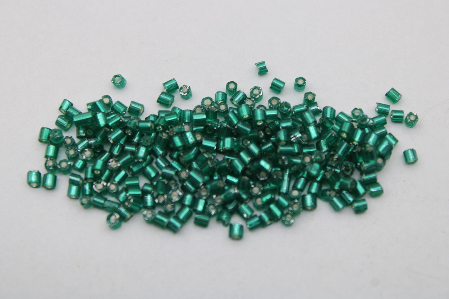 11/0 2 Cut, Sea Green silver-lined Seed Beads, 20/50/100 Grams Packs, Hex Cut, Embroidery Beads, Jewelry Beads, Supply, Indian Seed Beads, 23/23.